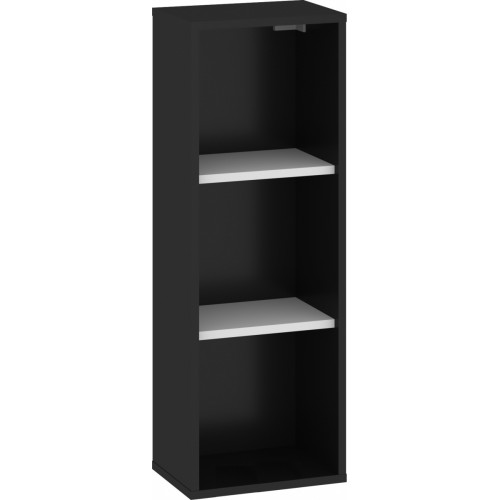 Piekaramais skapītis BOSS-18 P, Melns/Balts